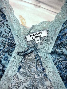 Frankies Bikinis Women's Lace-Trim Sleep set